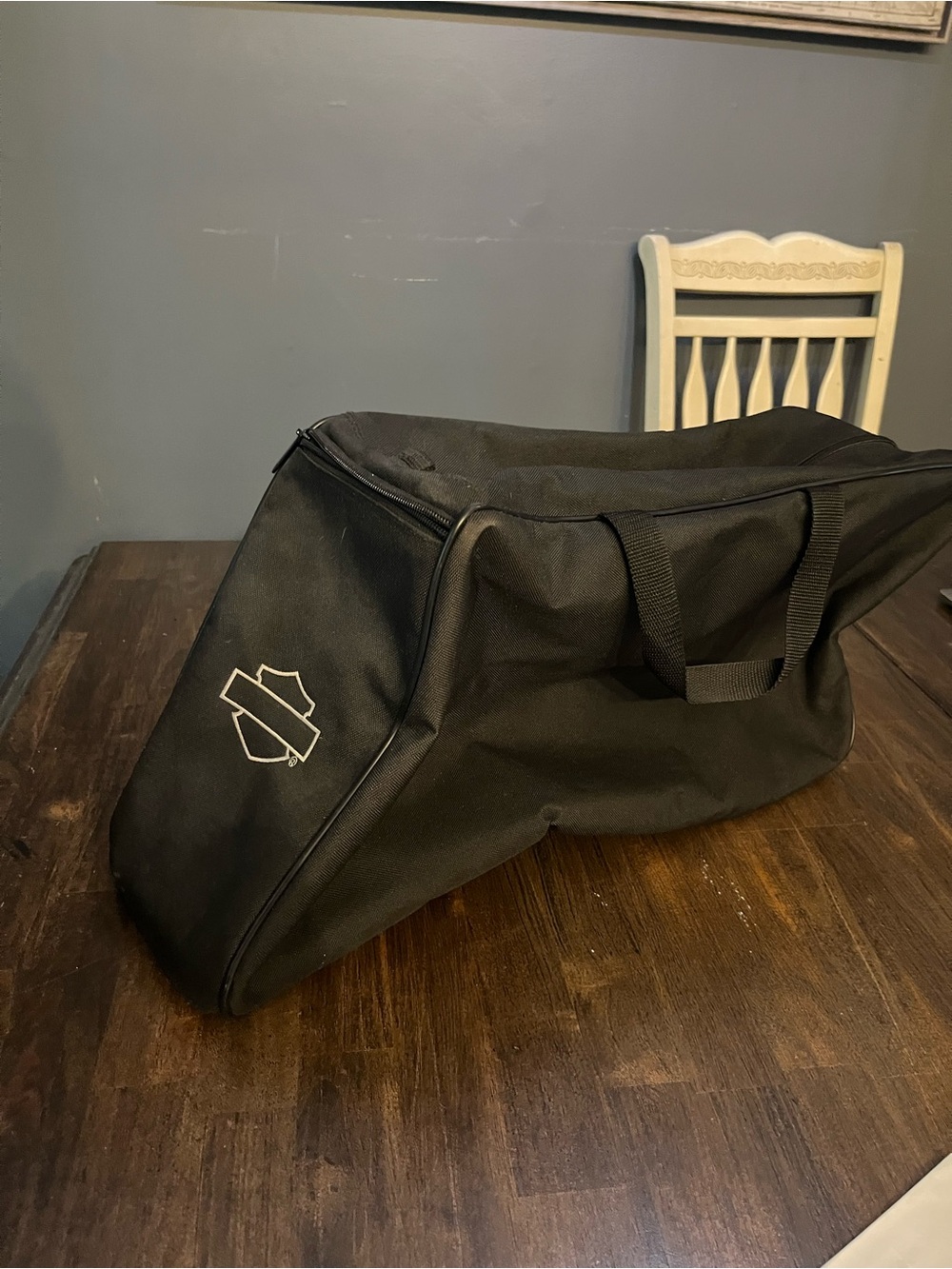 Harley Davidson biker travel saddle bag